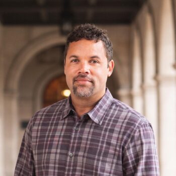 Associate chair of Washington University’s Department of African and African-American Studies, Geoff Ward, whose project is the Racial Violence Archive, an interactive digital research tool that uses geographic information systems (GIS) to explore the history and legacies of racial violence.