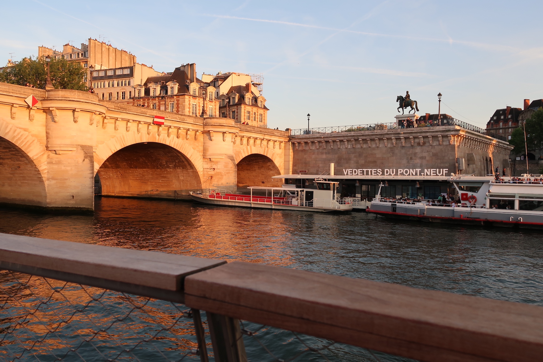 Bridge on river