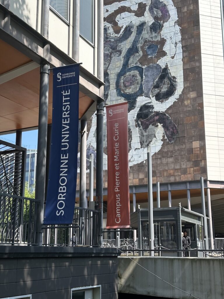 A view of Sorbonne University