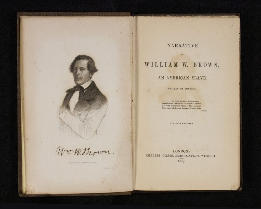 Narrative of William W. Brown, an American slave, written by himself