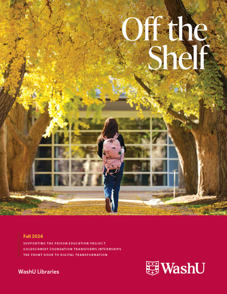 Cover of fall 2024 Off the Shelf issue.