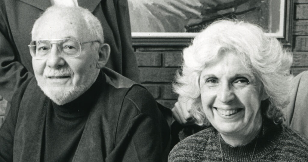 Stanley and Joan Elkin.