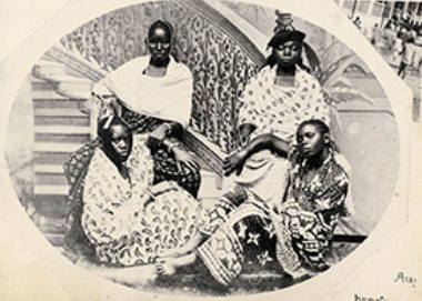 Women in Kanga dress