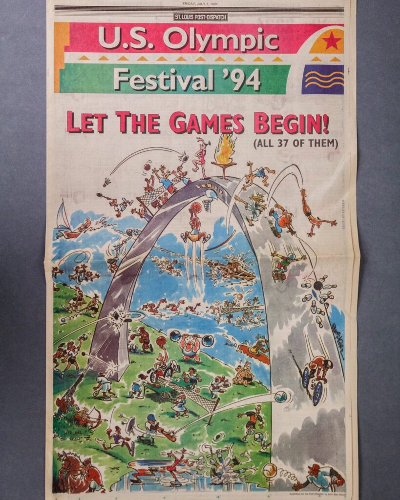 Illustration of U.S. Olympic Festival