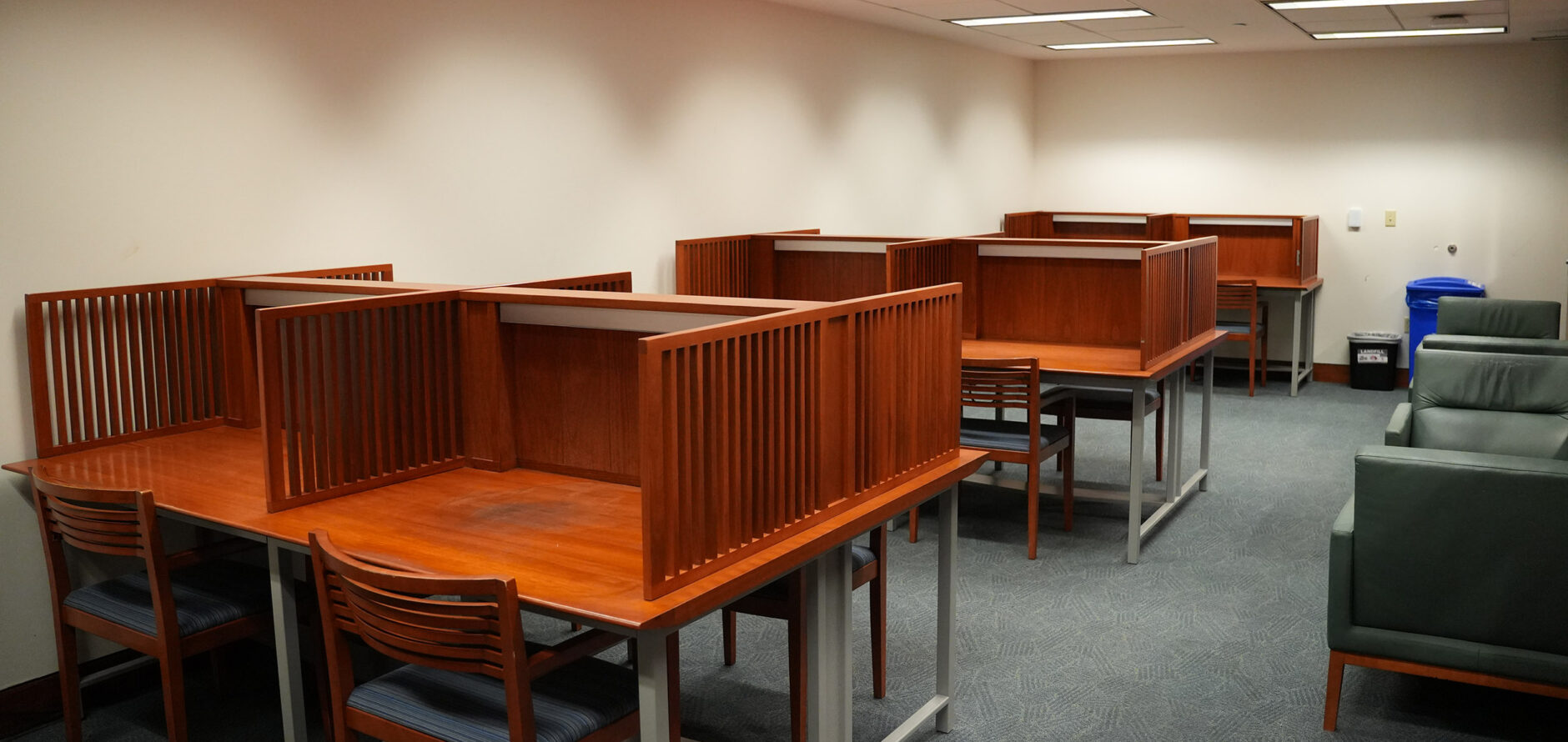 Olin Library Graduate Study Room A30 on Level A.