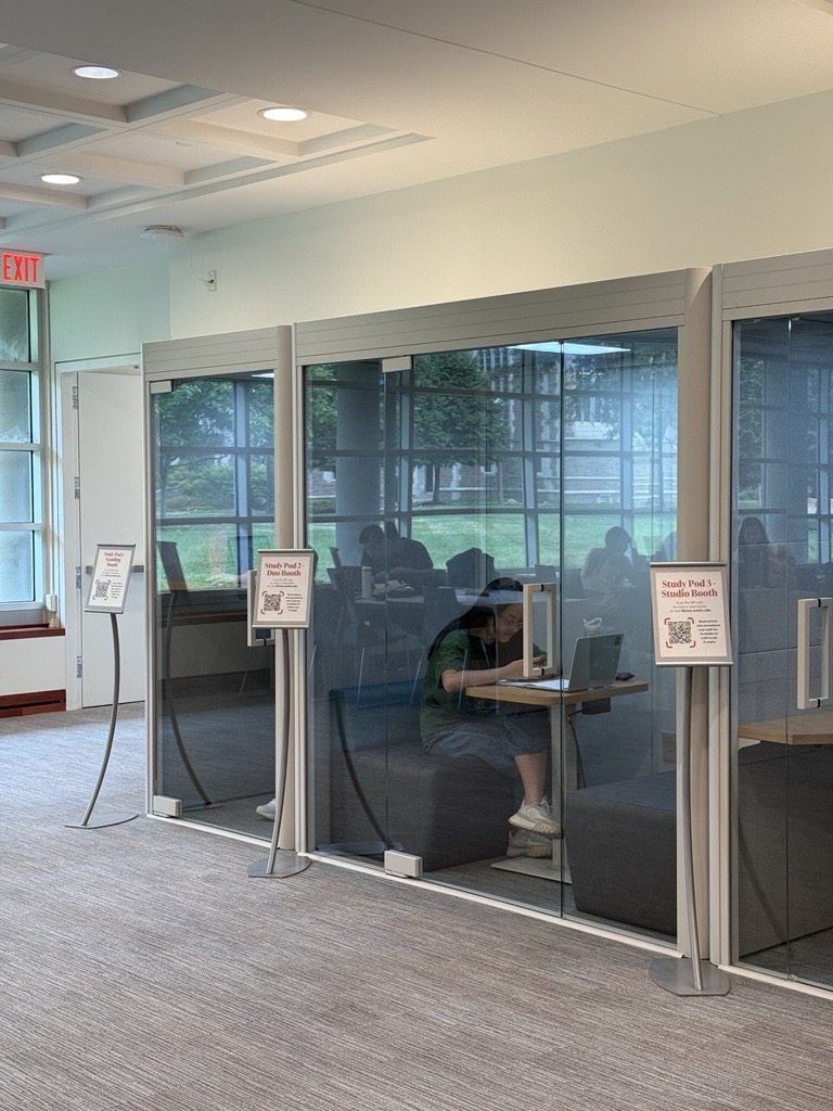 Pods in Olin Library, level A