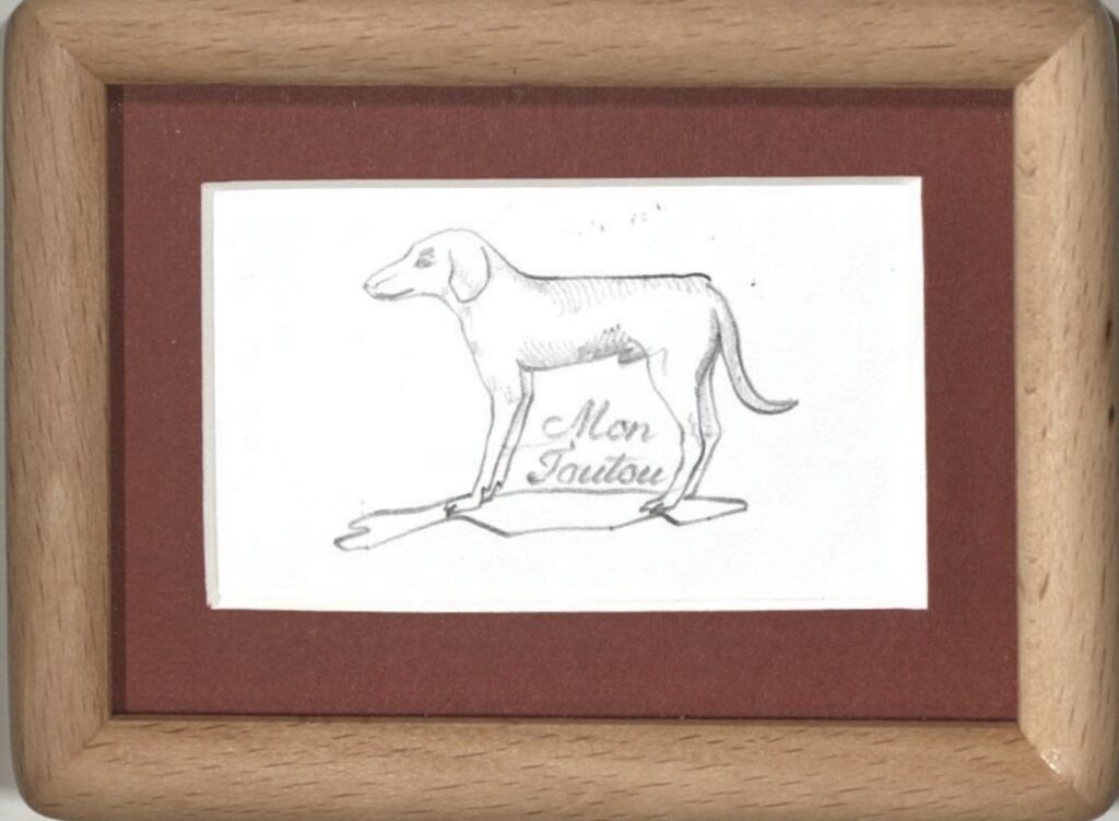 Sketch of a dog