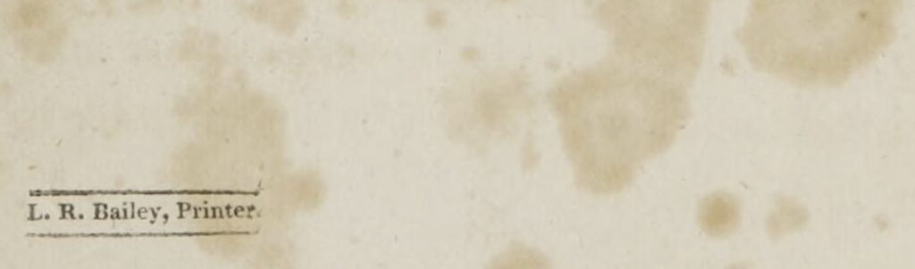 An imprint on the title page