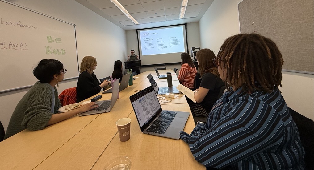 A workshop in progress