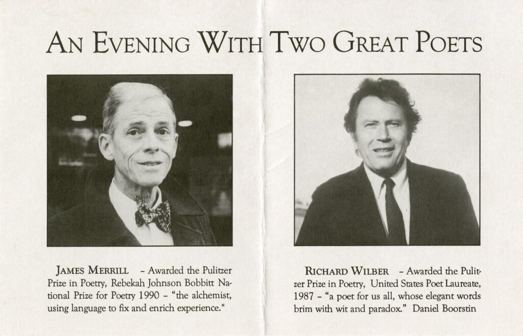James Merrill and Richard Wilber
