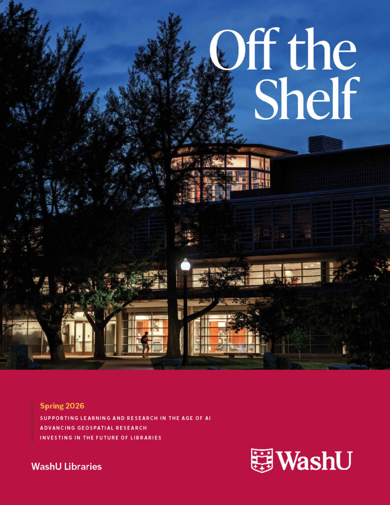Cover of the Spring 2026 issue of Off the Shelf.