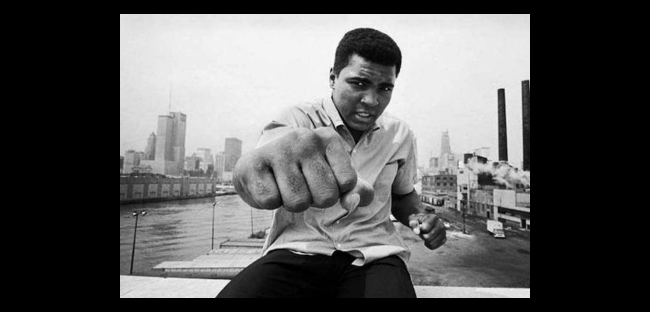 Still from the documentary "The Trials of Muhammad Ali"