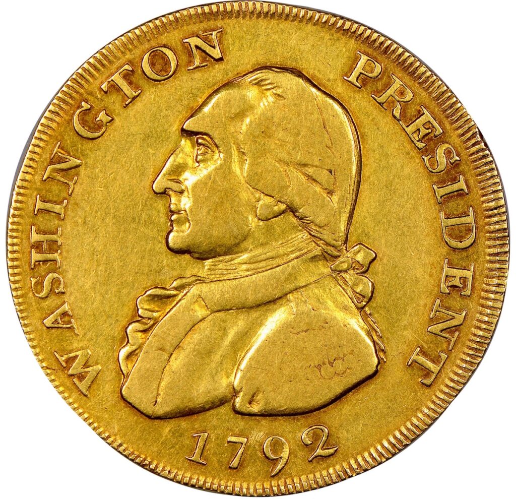 Washington gold coin