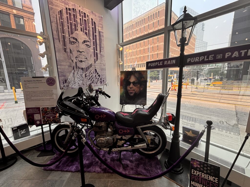 Purple Rain motorbike
