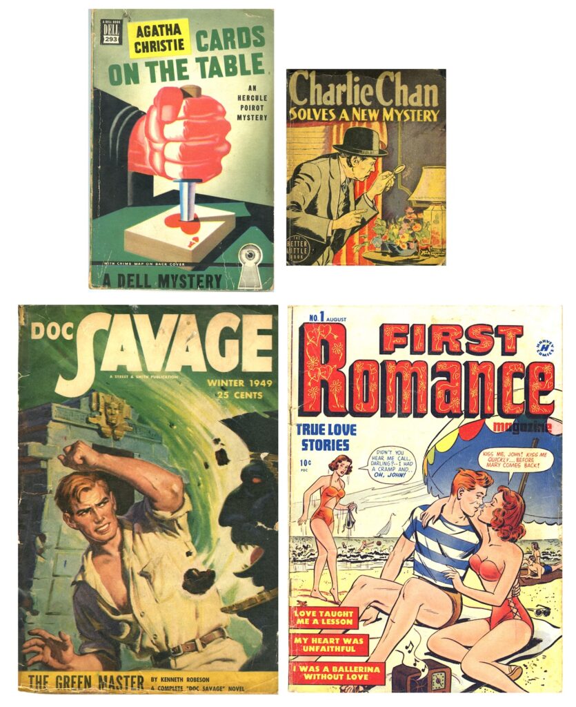 Illustrations on book covers