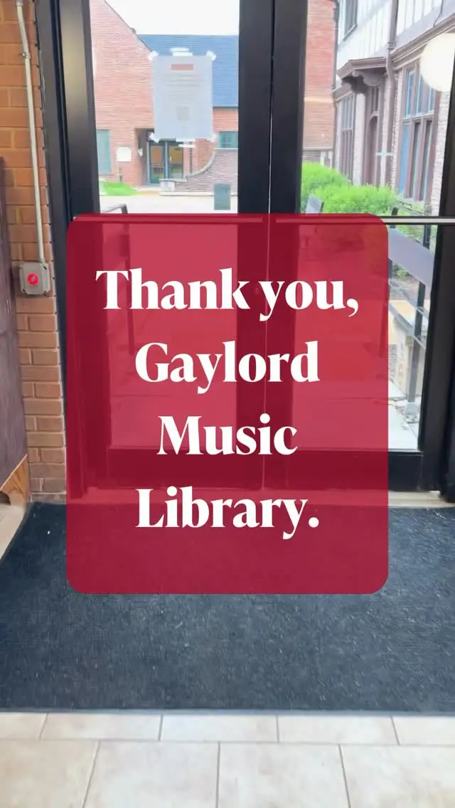 After 66 years, we’re turning the final page at Gaylord Music Library 🎶 ❤️ Thank you for the memories, the music, and the study sessions.
